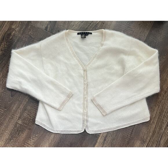Y2K Fuzzy Super Soft Angora Sweater - Picture 1 of 9